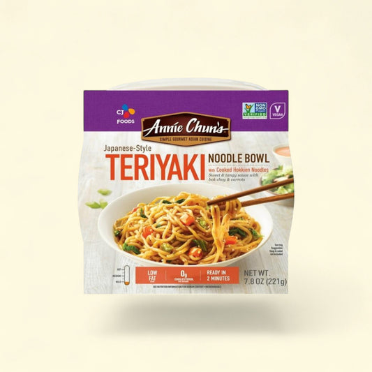 Annie Chun's Teriyaki Noodle Bowl, 7.81 oz — authentic US product shipped worldwide by Treatspree
