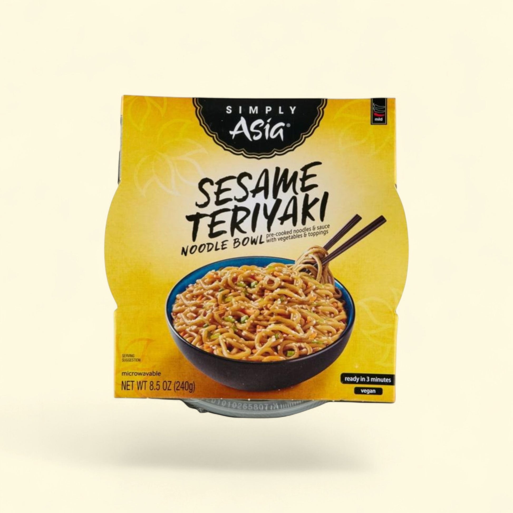 Simply Asia Sesame Teriyaki Noodle Bowl, 8.5 oz — authentic US product shipped worldwide by Treatspree