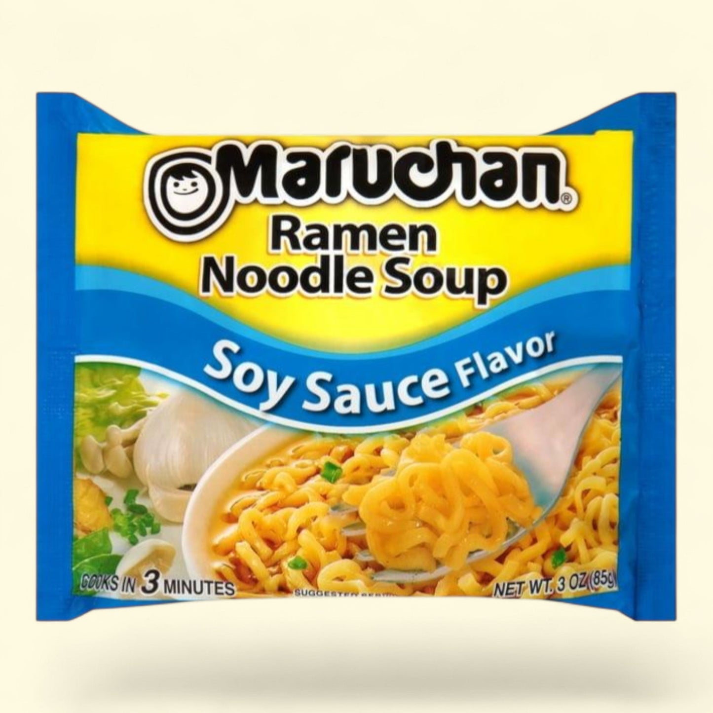Maruchan Ramen Noodle Soy Sauce Flavor Soup, 3 oz