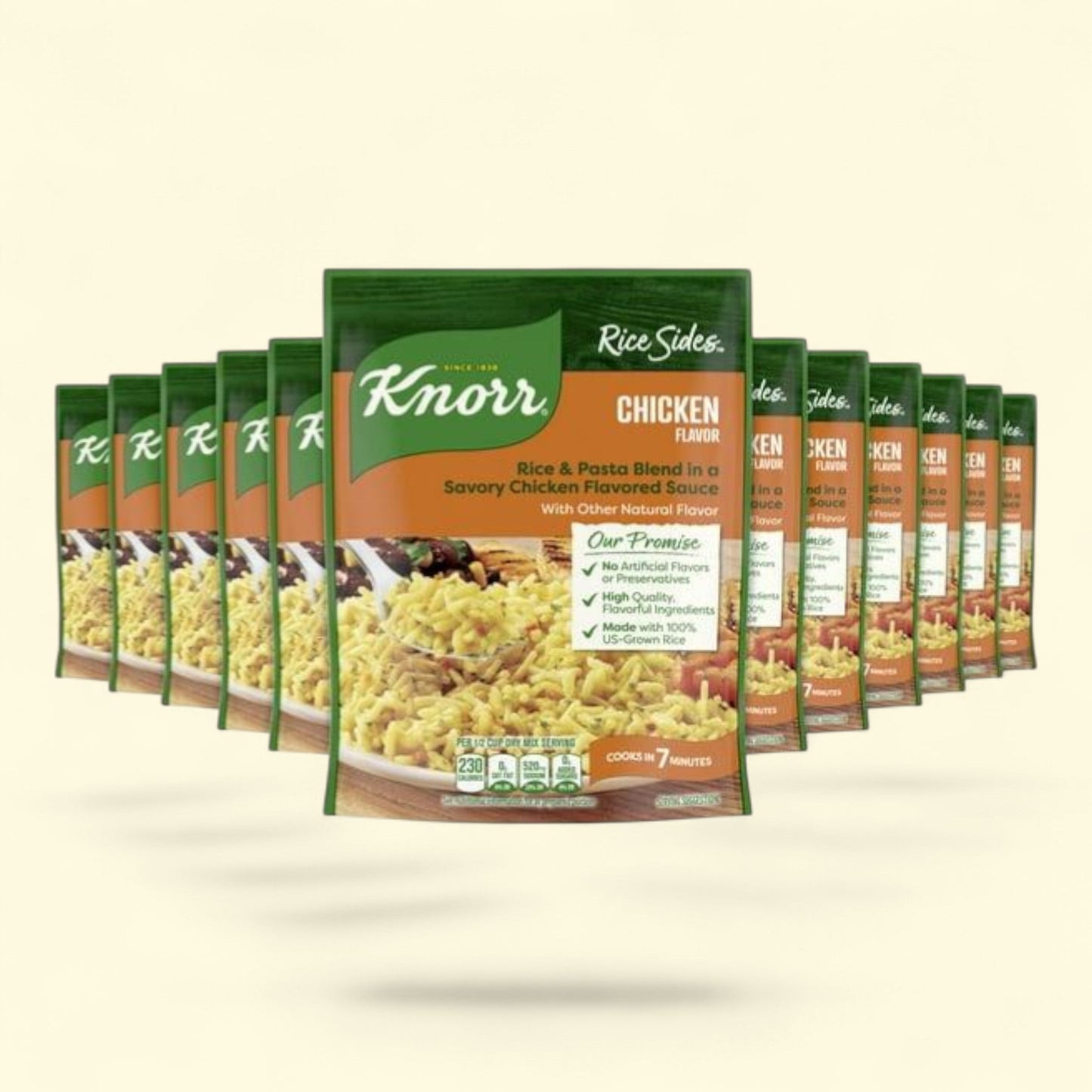 Knorr Chicken Rice Sides, 5.6 oz, 12 Count