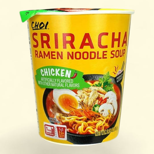 Choi Spicy Sriracha Chicken Ramen Cup, 2.29 oz