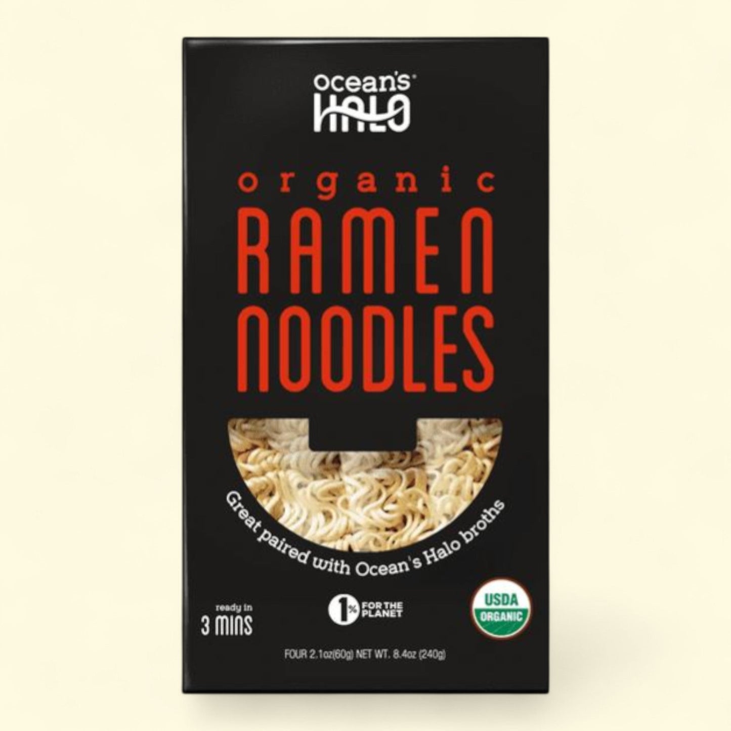 Ocean's Halo, Organic Ramen Noodles, 8.4 oz