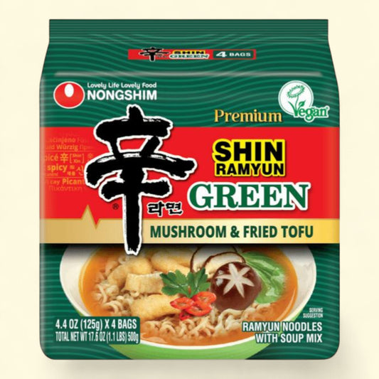 Nongshim Shin Ramyun, 4.4oz x 4 Count