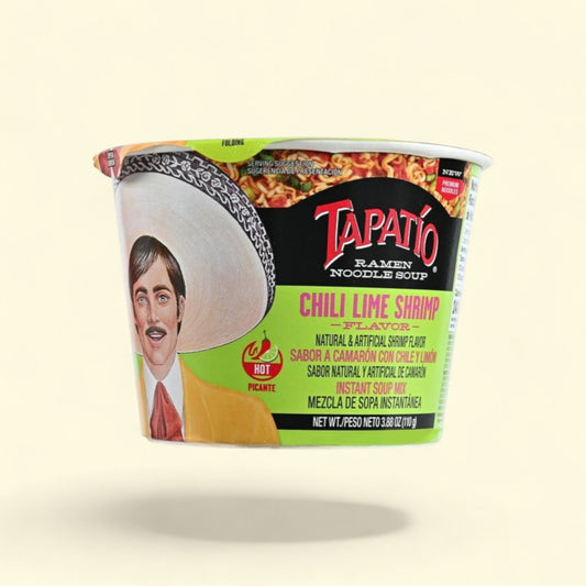 Tapatio Ramen Bowl, 3.8 oz — authentic US product shipped worldwide by Treatspree