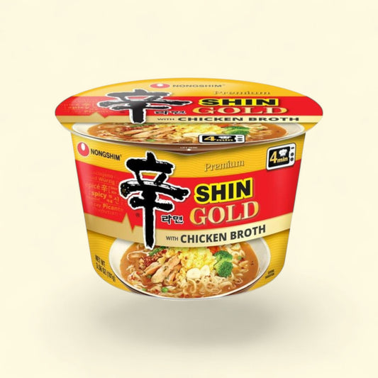 Nongshim Shin Gold Big Bowl Ramen Noodle Soup, 3.56oz — authentic US product shipped worldwide by Treatspree