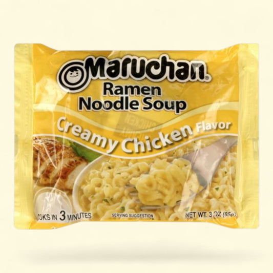 Maruchan Ramen Noodle Creamy Chicken Soup, 3 oz