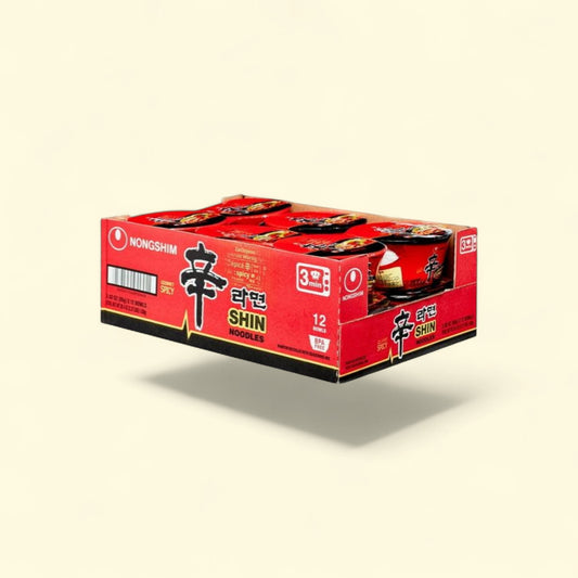Nongshim Shin Ramyun, 3.03oz x 12 Count — authentic US product shipped worldwide by Treatspree