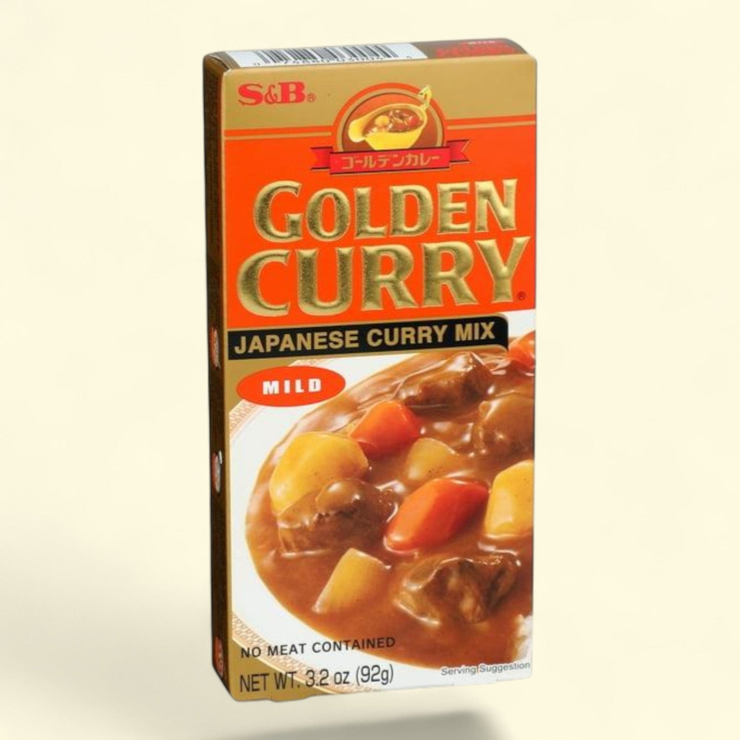 S&B Golden Curry Mild Japanese Curry Mix, 3.2 oz