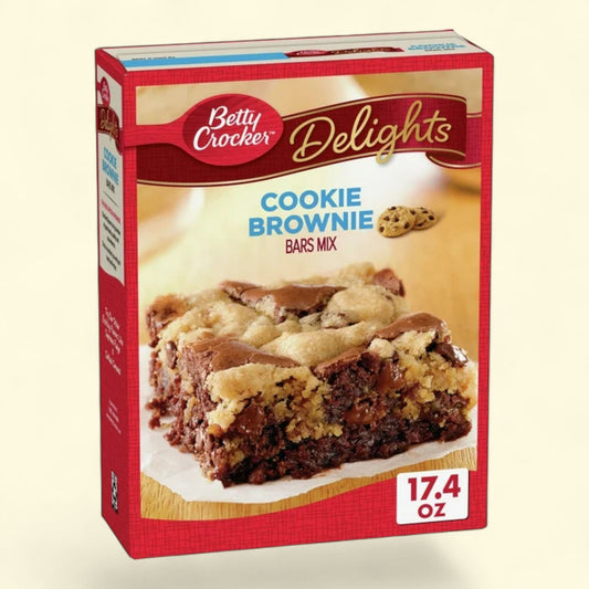 Betty Crocker Delights Cookie Brownie Bar Mix, 17.4 oz.