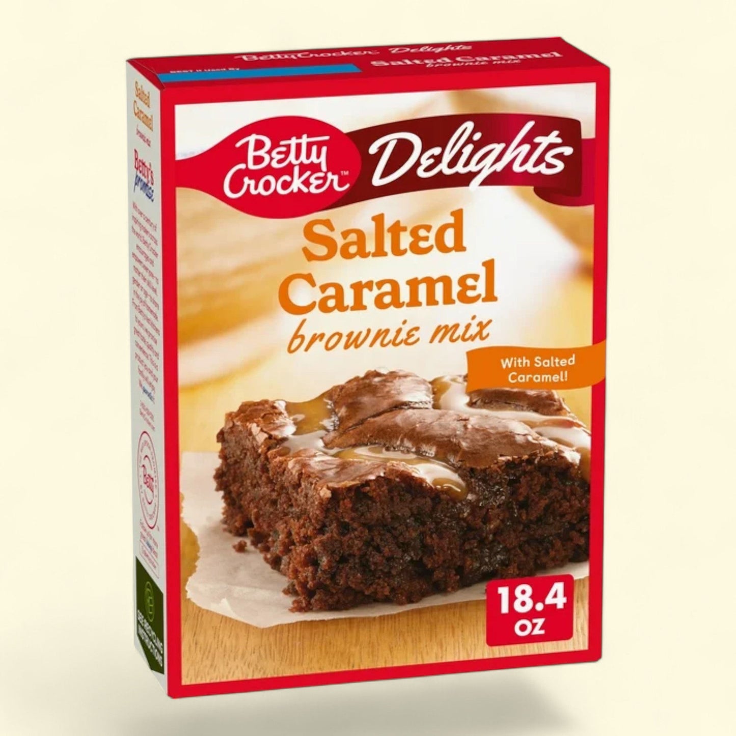 Betty Crocker Delights Salted Caramel Brownie Mix, 18.4 oz.