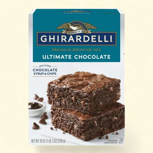 GHIRARDELLI Ultimate Chocolate Brownie Mix, 19 oz
