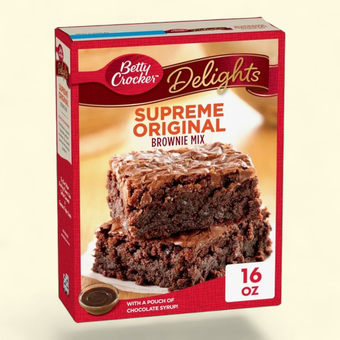 Betty Crocker Delights Supreme Original Brownie Mix, 16 oz.