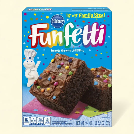 Pillsbury Funfetti Chocolate Fudge Brownie Mix, 19.4 oz