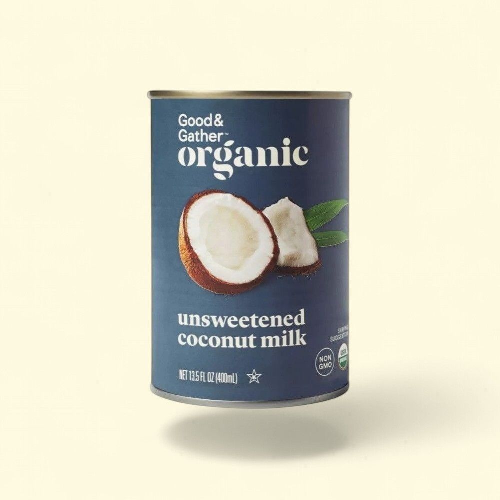 Good & Gather Organic Coconut Milk 13.5oz bottle - authentic US coconut milk shipped worldwide by Treatspree