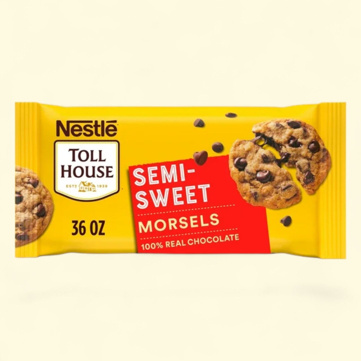Nestle Toll House Semi Sweet Chocolate Baking Chips, 36 oz