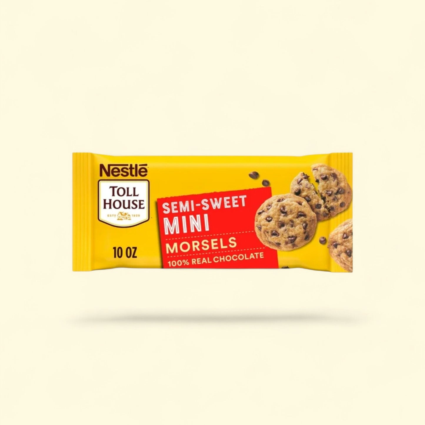 Nestle Toll House Semi Sweet Chocolate Mini Baking Chips, 10 oz Bag — authentic US product shipped worldwide by Treatspree