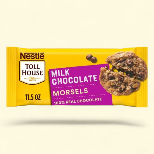 Nestle Toll House Milk Chocolate Baking Chips, 11.5 oz Bag