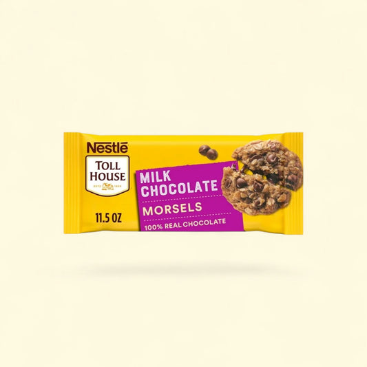 Nestle Toll House Milk Chocolate Baking Chips, 11.5 oz Bag — authentic US product shipped worldwide by Treatspree