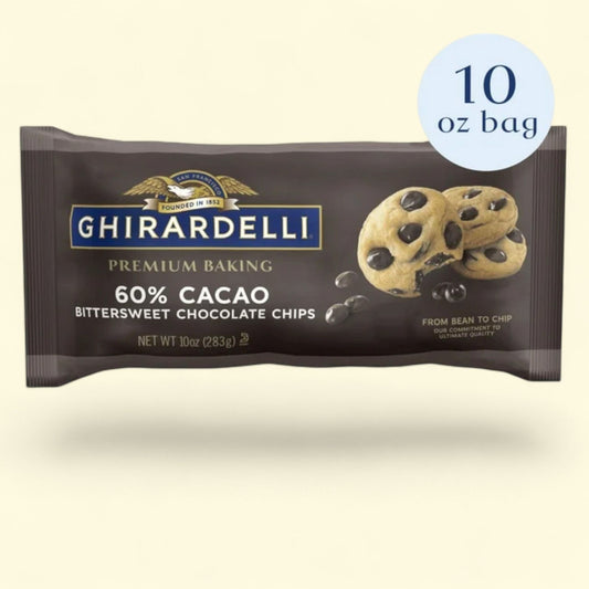 Ghirardelli Bittersweet Chocolate Baking Chips, 10 oz