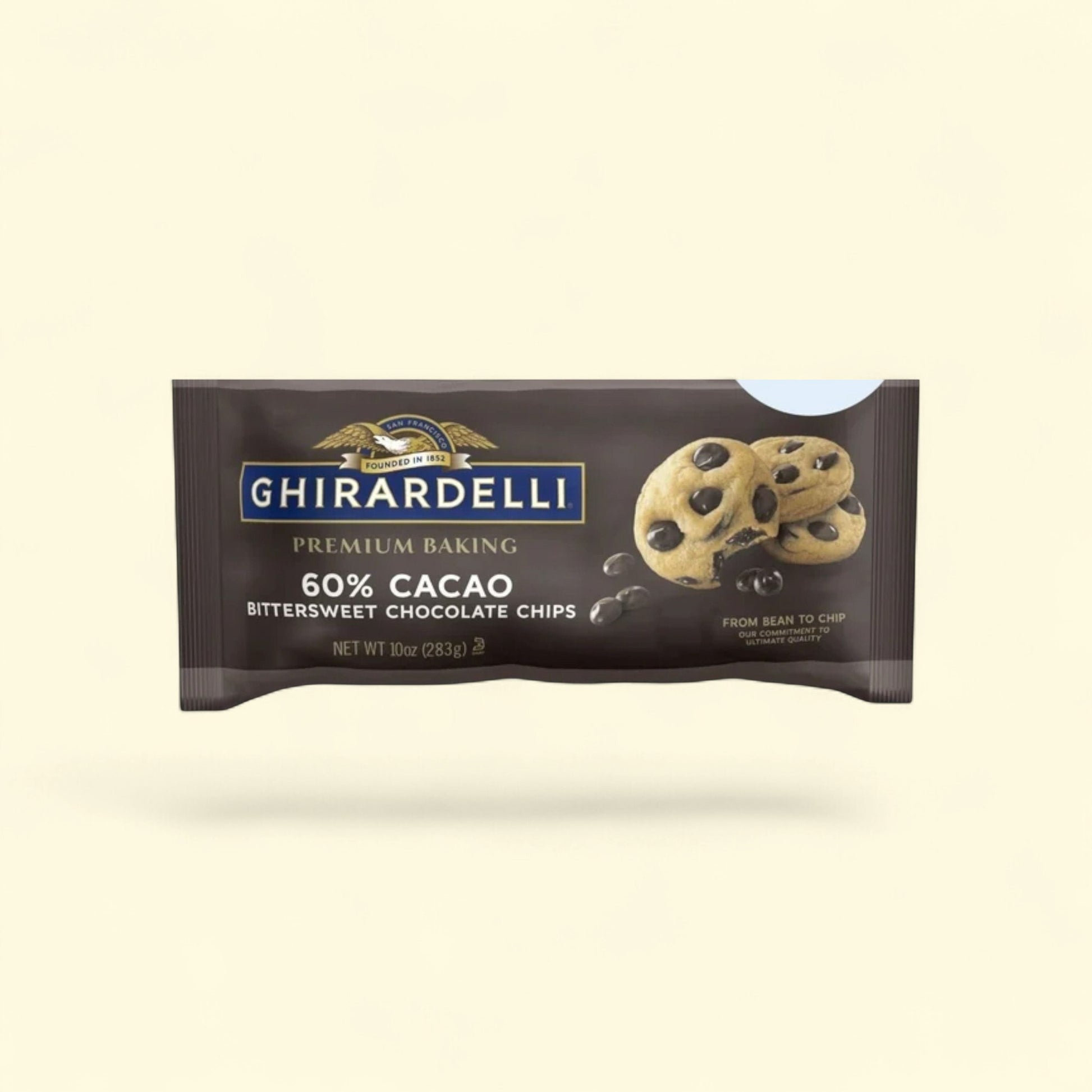Ghirardelli Bittersweet Chocolate Baking Chips, 10 oz — authentic US product shipped worldwide by Treatspree