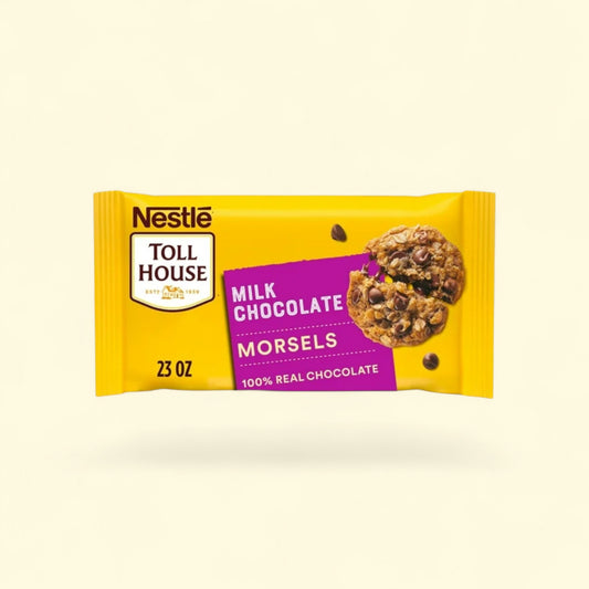 Nestle Toll House Milk Chocolate Baking Chips, 23 oz — authentic US product shipped worldwide by Treatspree