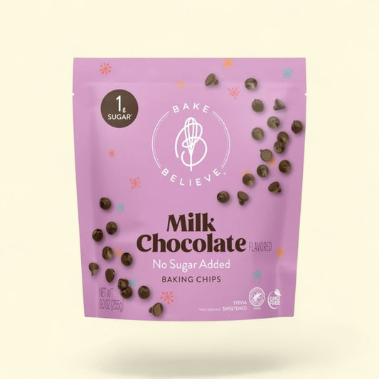 Bake Believe Milk Baking Chips, 9 oz — authentic US product shipped worldwide by Treatspree