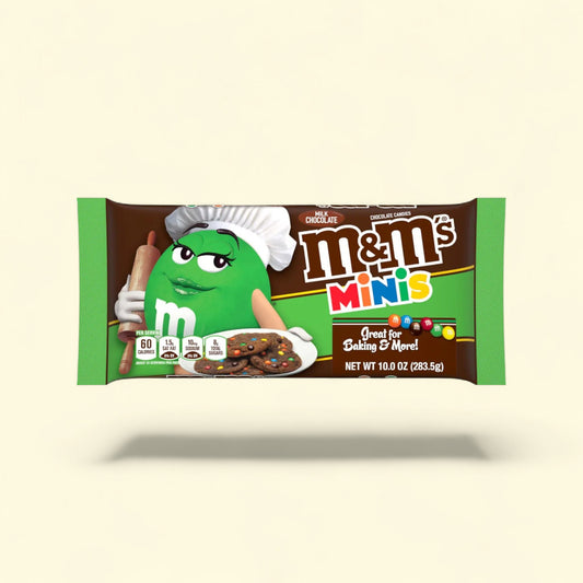 M&M's Milk Chocolate Baking Bits, Size — authentic US product shipped worldwide by Treatspree
