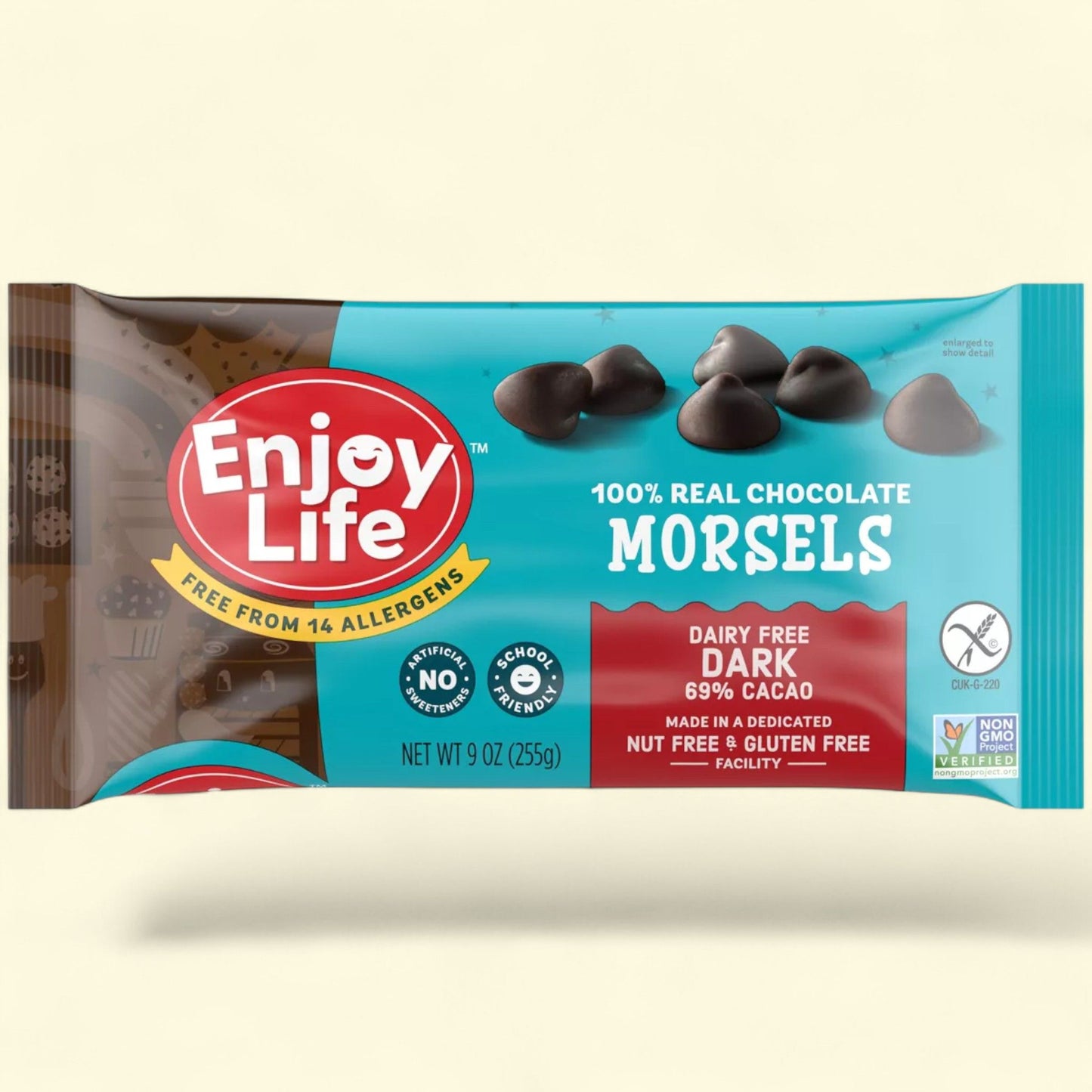 Enjoy Life Baking Chocolate Chips, Dairy Free, Vegan, 10 oz