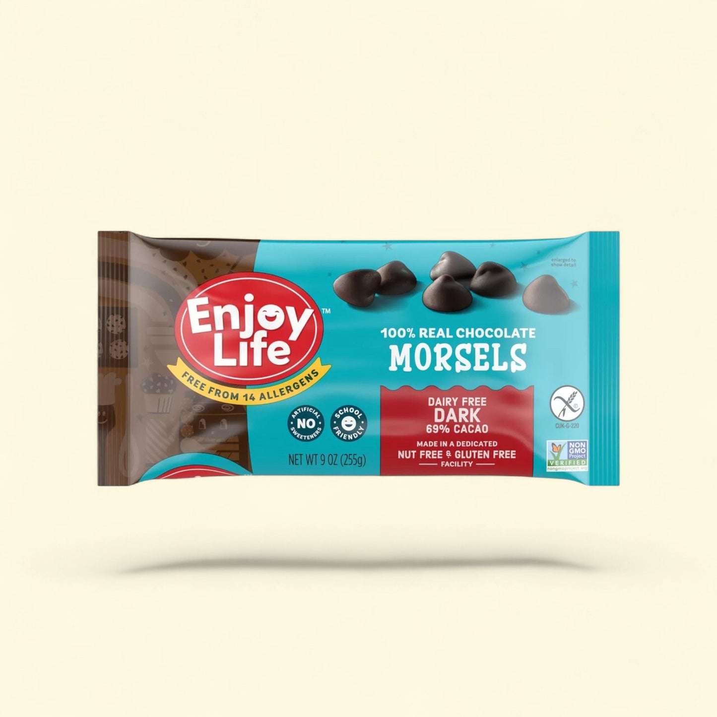 Enjoy Life Baking Chocolate Chips, Dairy Free, Vegan, 10 oz — authentic US product shipped worldwide by Treatspree