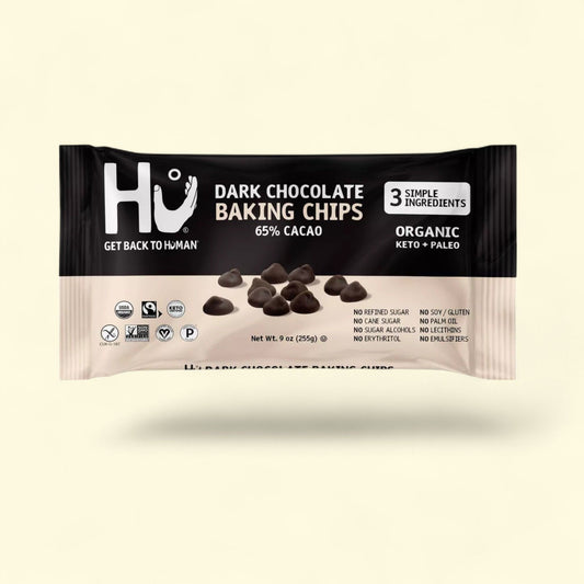 Hu Baking Dark Chocolate Baking Chips, 9oz