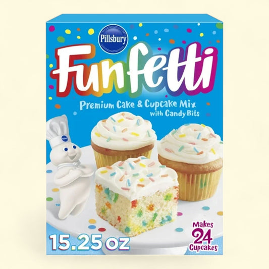 Pillsbury Funfetti Cake Mix, 15.25 oz