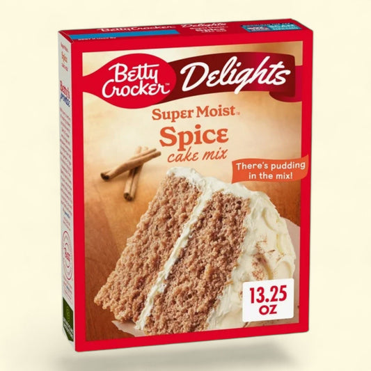 Betty Crocker Delights Spice Cake Mix, 13.25 oz.