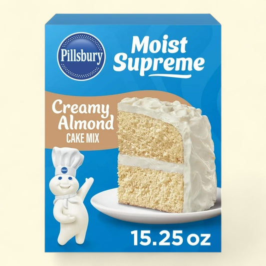 Pillsbury Creamy Almond Cake Mix, 15.25 oz