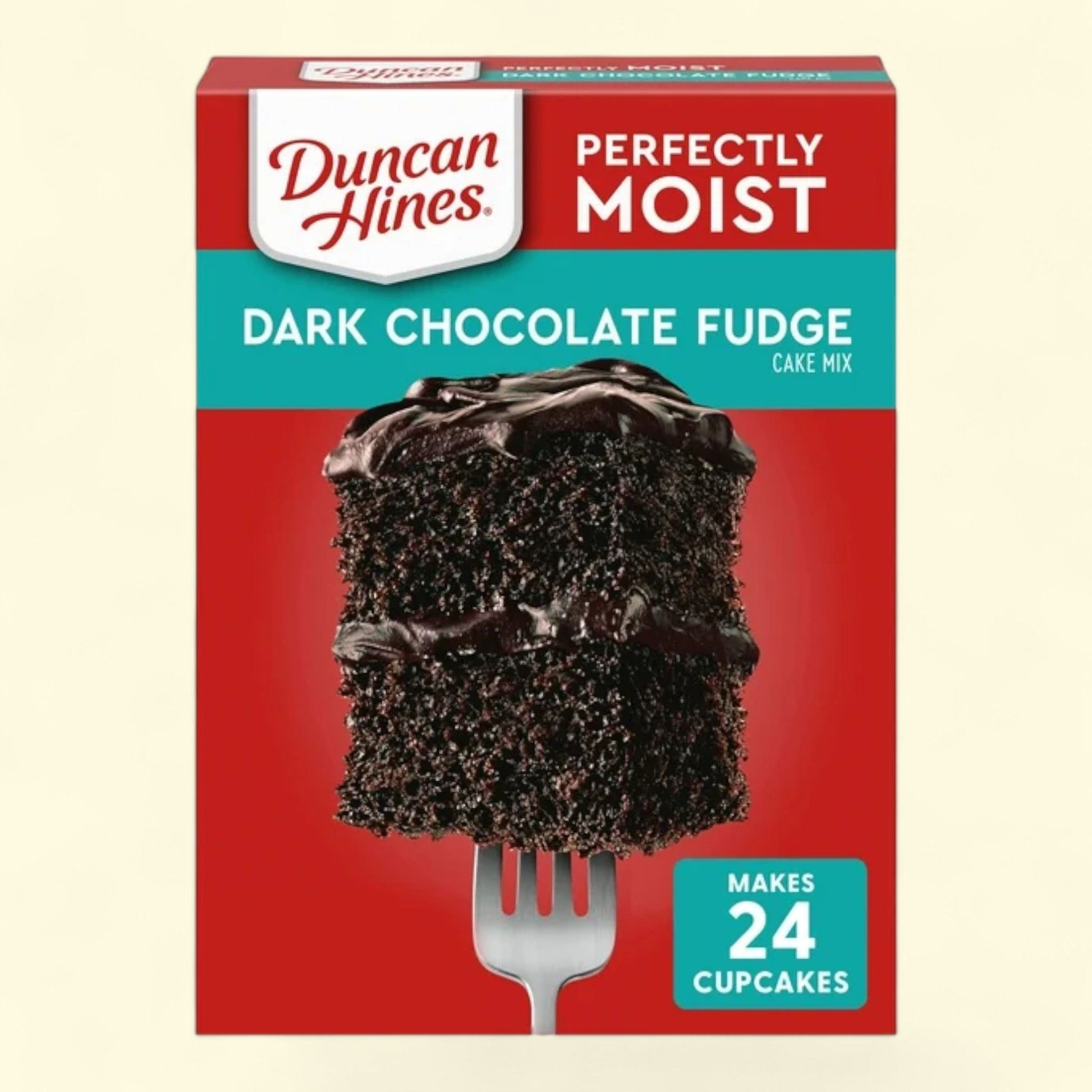 Duncan Hines Dark Chocolate Fudge Cake Mix, 15.25 oz