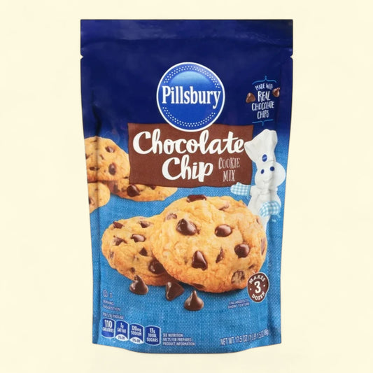 Pillsbury Chocolate Chip Cookie Mix, 17.5 oz