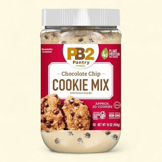PB2 Foods Chocolate Chip Cookie Mix, 16 oz (454 g)