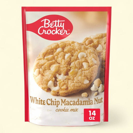 Betty Crocker White Chip Macadamia Nut Cookies, 14 oz