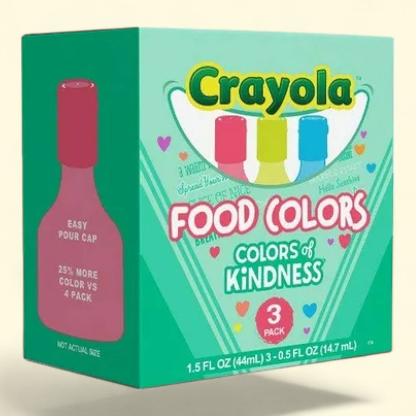 Crayola Color of Kindness Food Color, 1 ounce