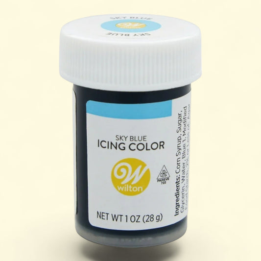 Wilton Gel Food Coloring, Sky Blue, 1 oz.