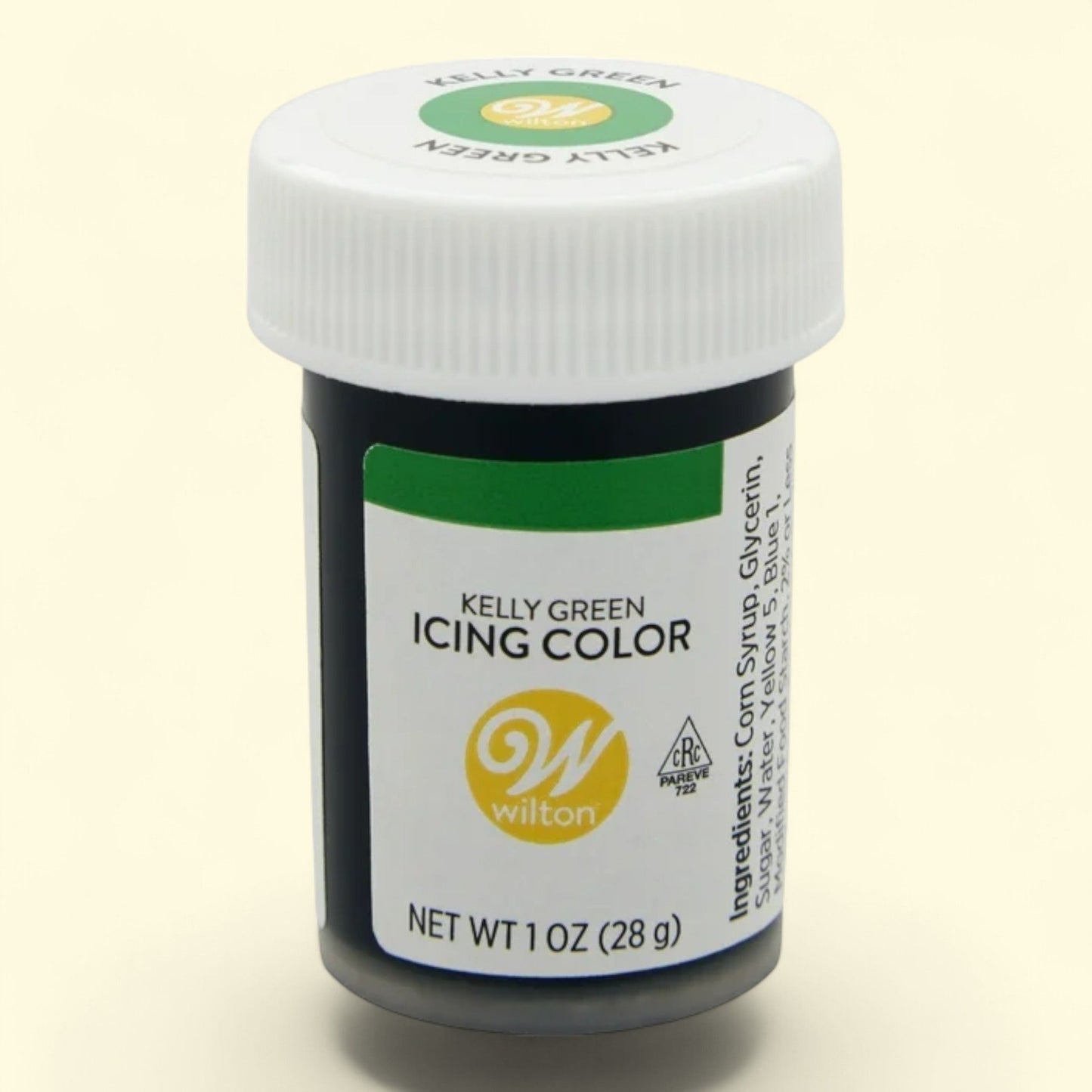 Wilton Gel Food Coloring, Kelly Green, 1 oz.
