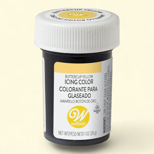 Wilton Gel Food Coloring, Buttercup Yellow, 1 oz.
