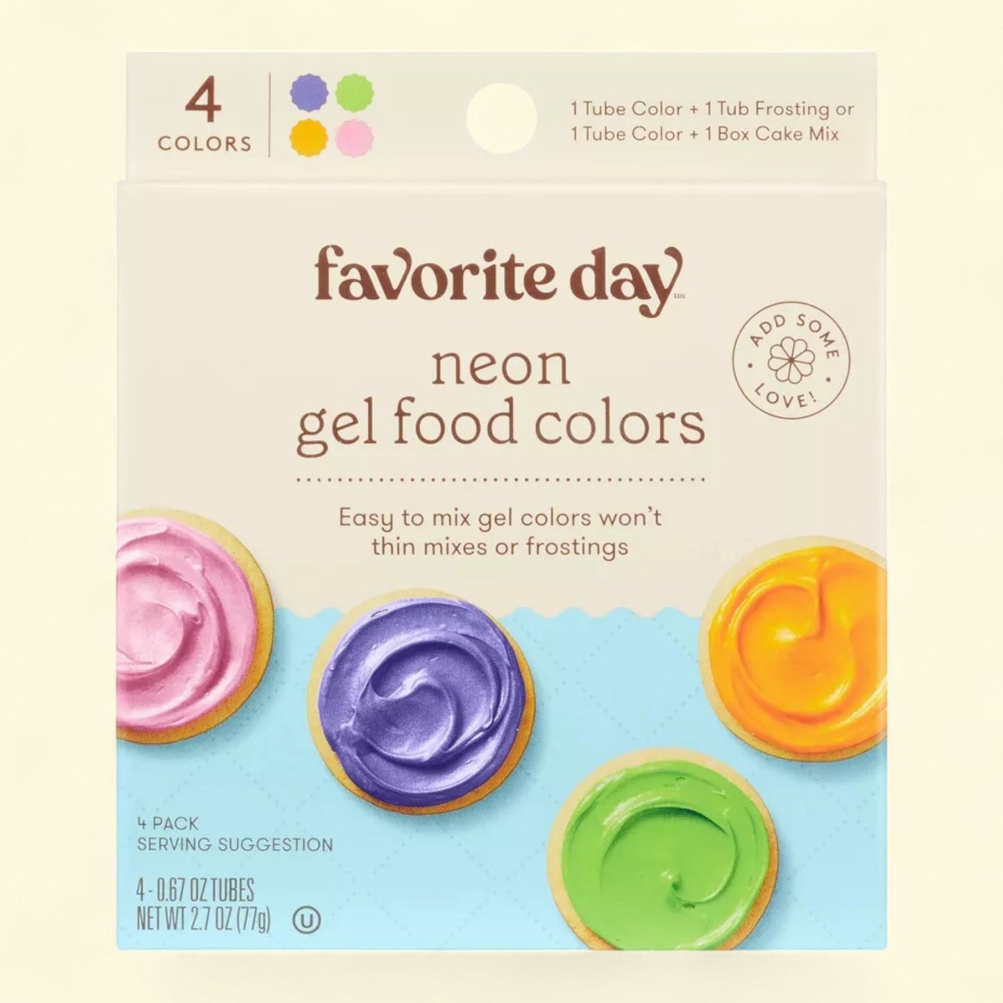 Favorite Day Neon Gel Food Coloring, 2.7oz