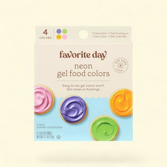 Favorite Day Neon Gel Food Coloring, 2.7oz — authentic US product shipped worldwide by Treatspree