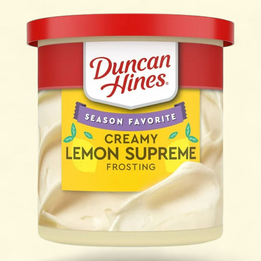 Duncan Hines Creamy Lemon Supreme Frosting, 16 oz