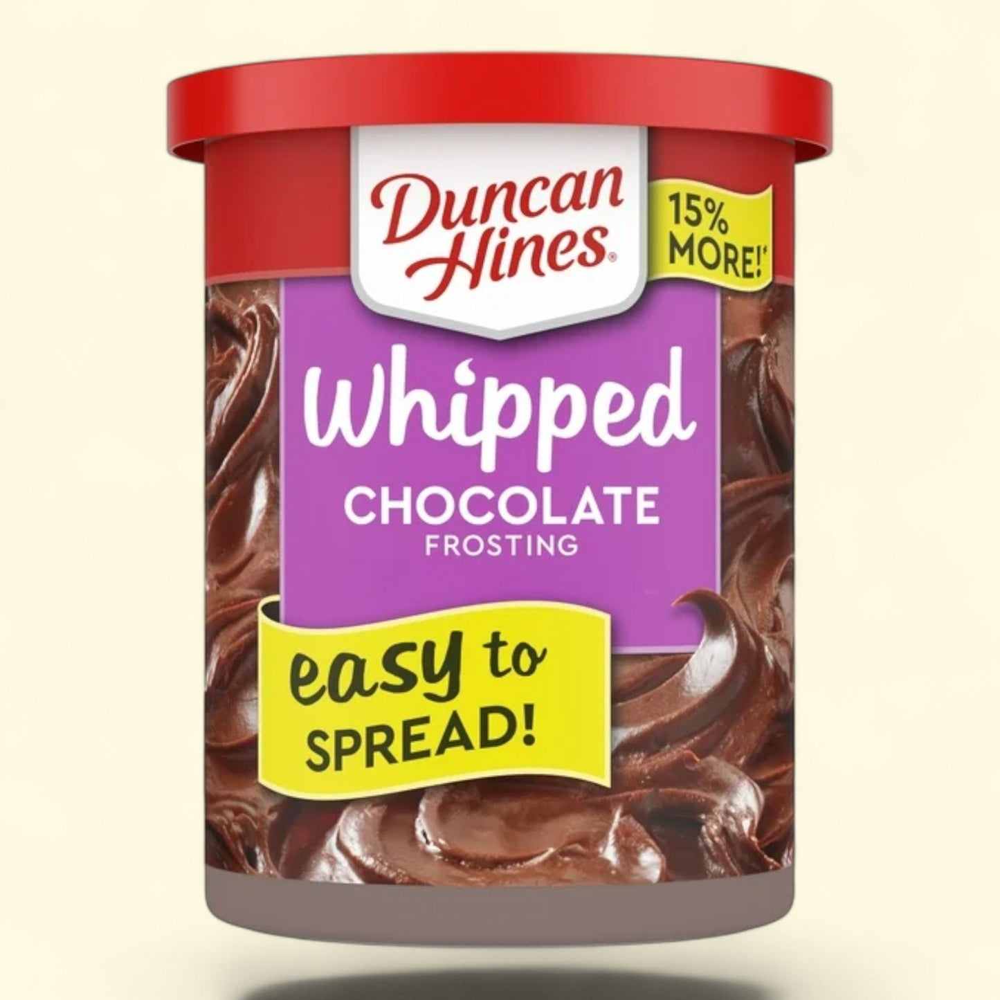 Duncan Hines Whipped Chocolate Frosting, 14 oz