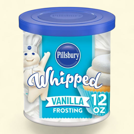 Pillsbury Whipped Vanilla Frosting, 12 oz