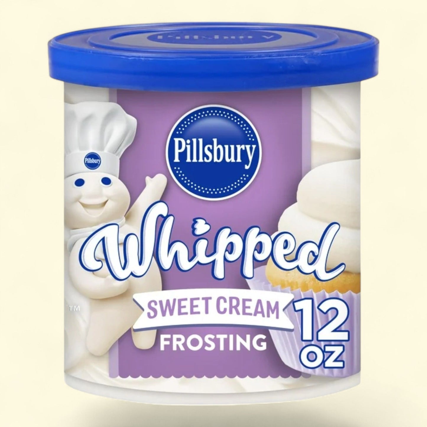 Pillsbury Whipped Sweet Cream Frosting, 12 oz