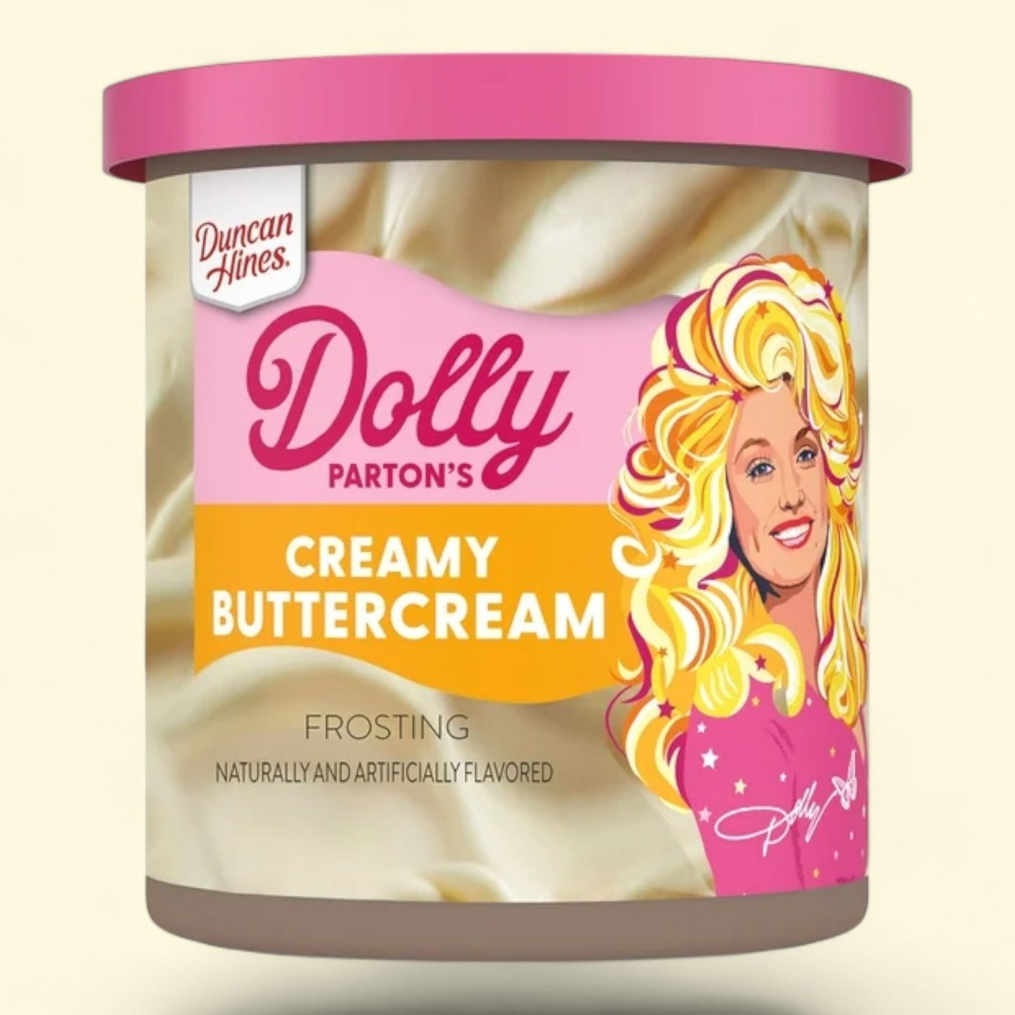 Duncan Hines Creamy Buttercream Flavored Cake Frosting, 16 oz