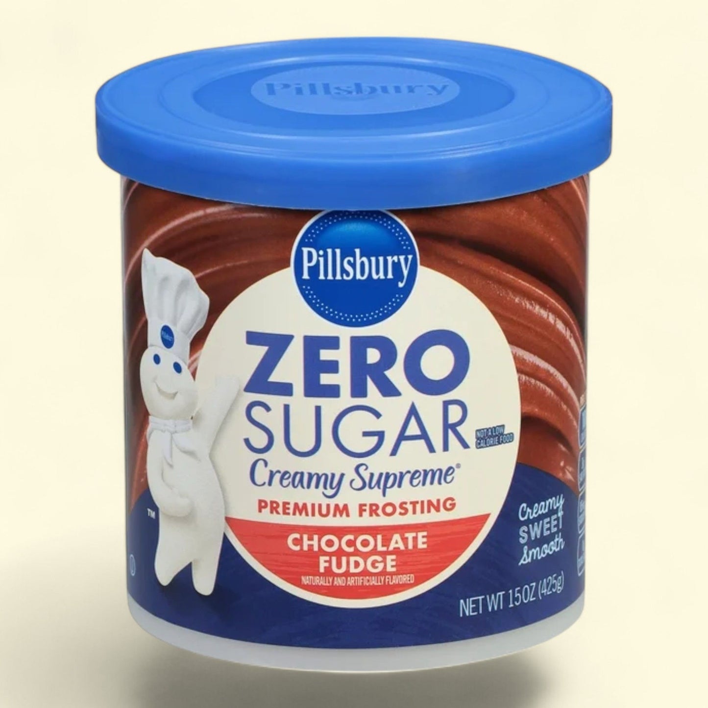 Pillsbury Creamy Supreme Chocolate Fudge Frosting, 15 oz Tub