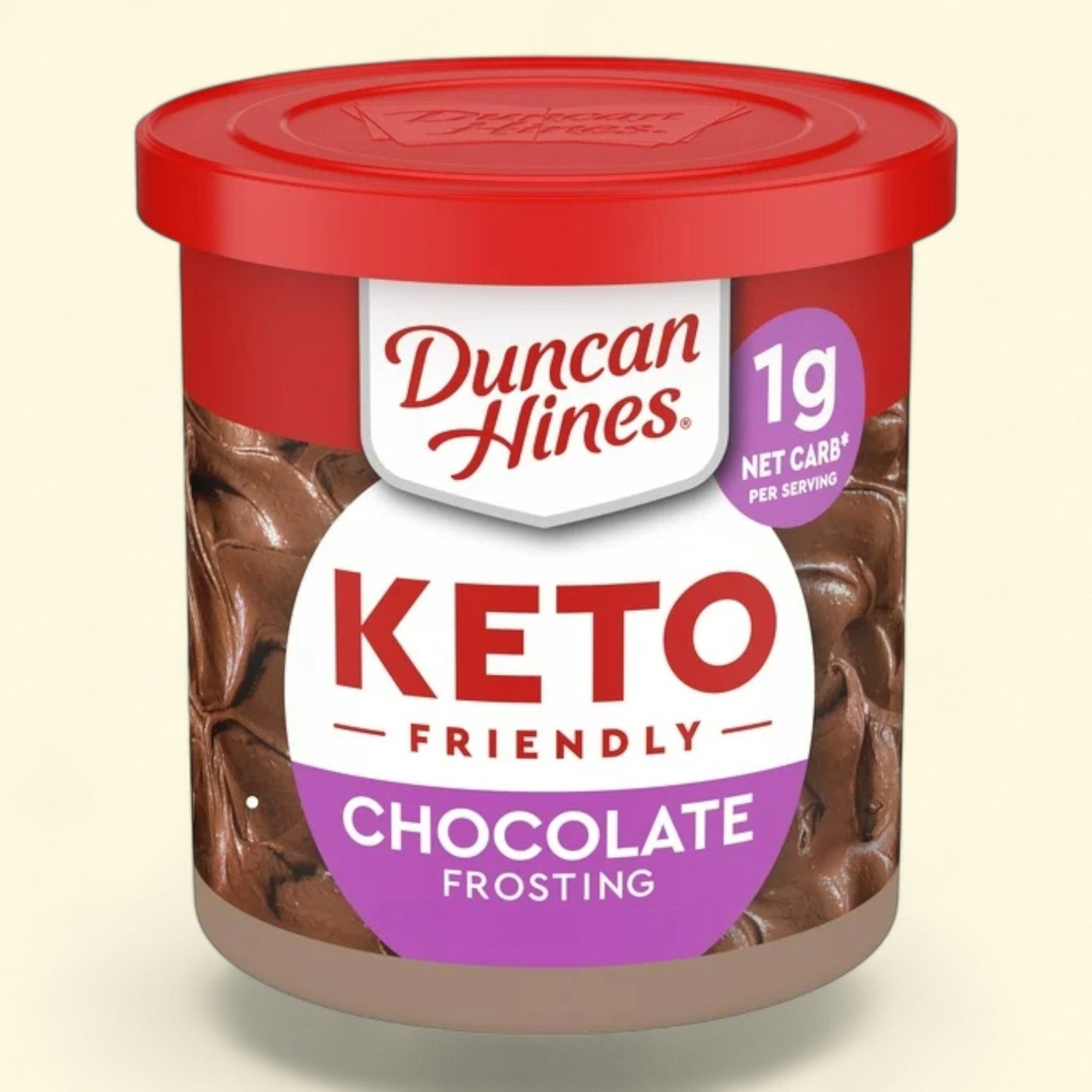 Duncan Hines Chocolate Flavored Frosting, 12 oz